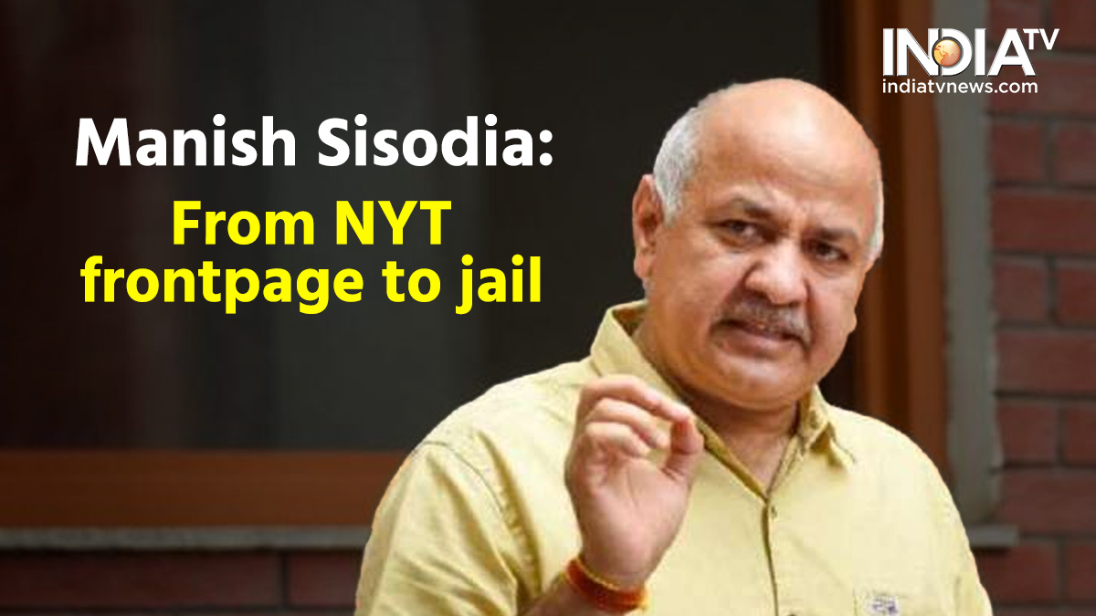 Manish Sisodia: From radio jockey to NYT-fame minister to jail in corruption case