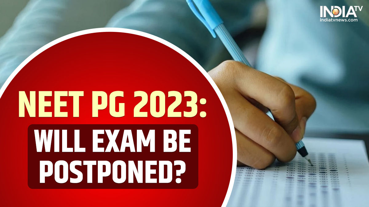 NEET PG 2023 exam date time postponed or not National Board of