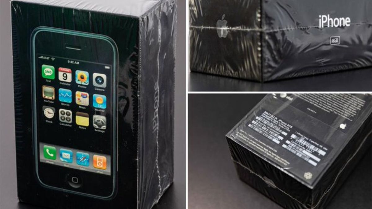 A sealed first-generation iPhone model auctioned for around Rs 52 lakh Business News