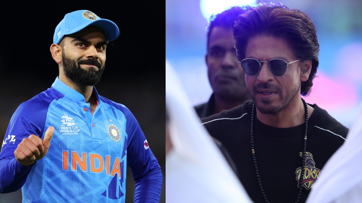 One Field, Two Kings: Shah Rukh Khan Met Virat Kohli At IPL And Pathaan  Took Over