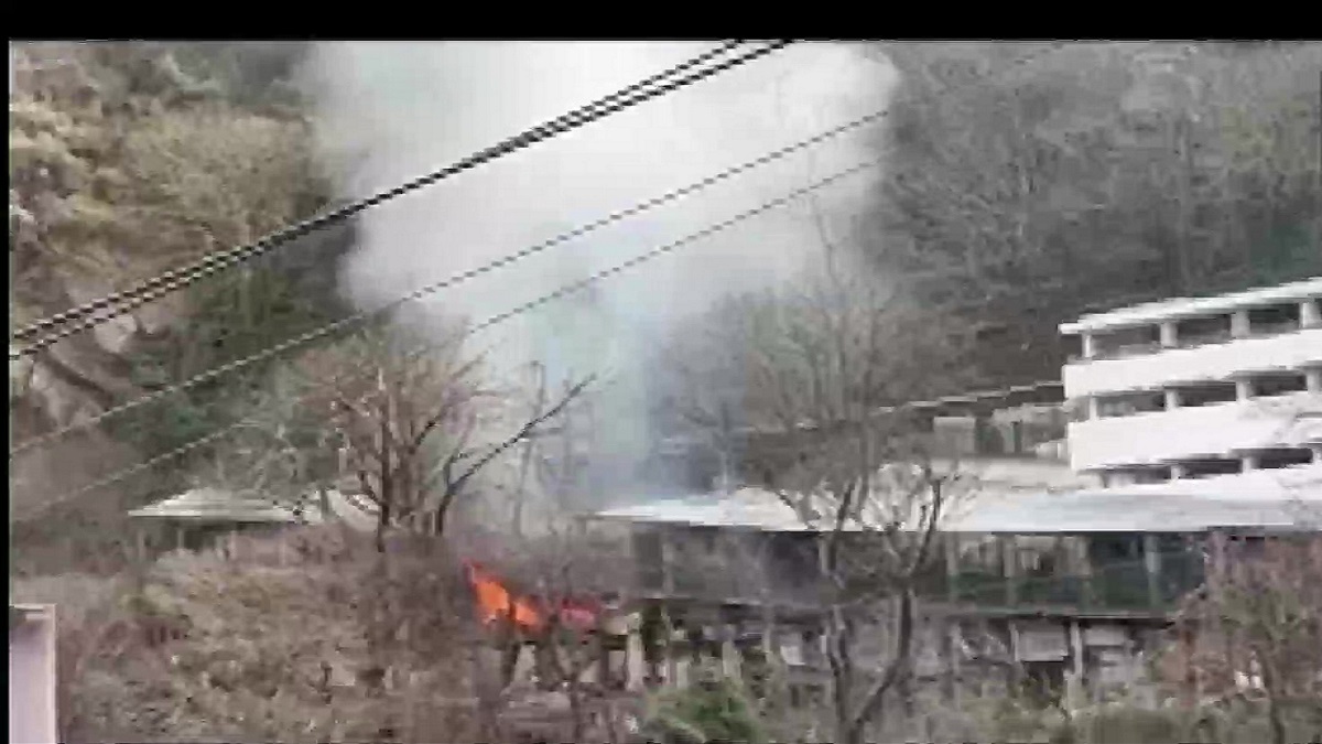Jammu: Fire breaks out near Mata Vaishno Devi Temple, no casualty reported