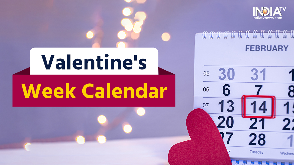 Valentine’s Week: Rose Day to Valentine’s Day, know important dates in love calendar