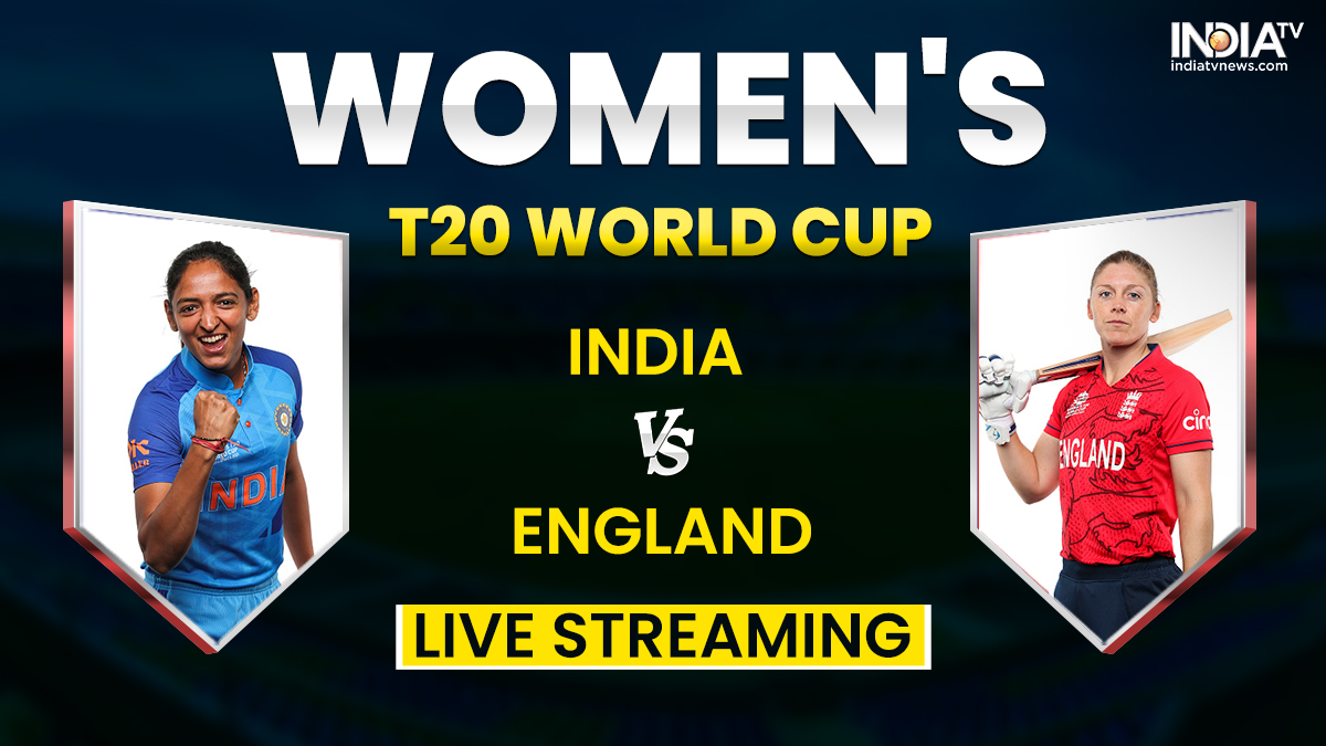 IND-W vs ENG-W, T20 World Cup, Live Streaming When and where to watch India vs England on TV, online? Cricket News