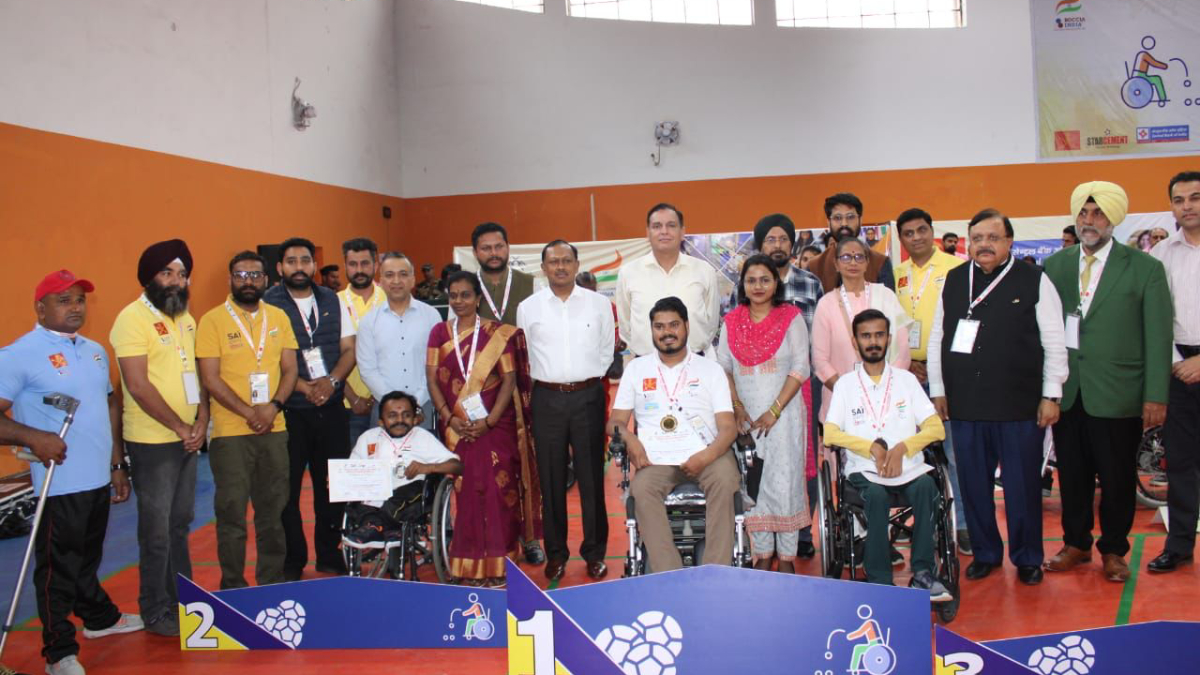 Tentara India memimpin dalam mempromosikan olahraga Boccia bersama dengan Komite Paralimpiade India