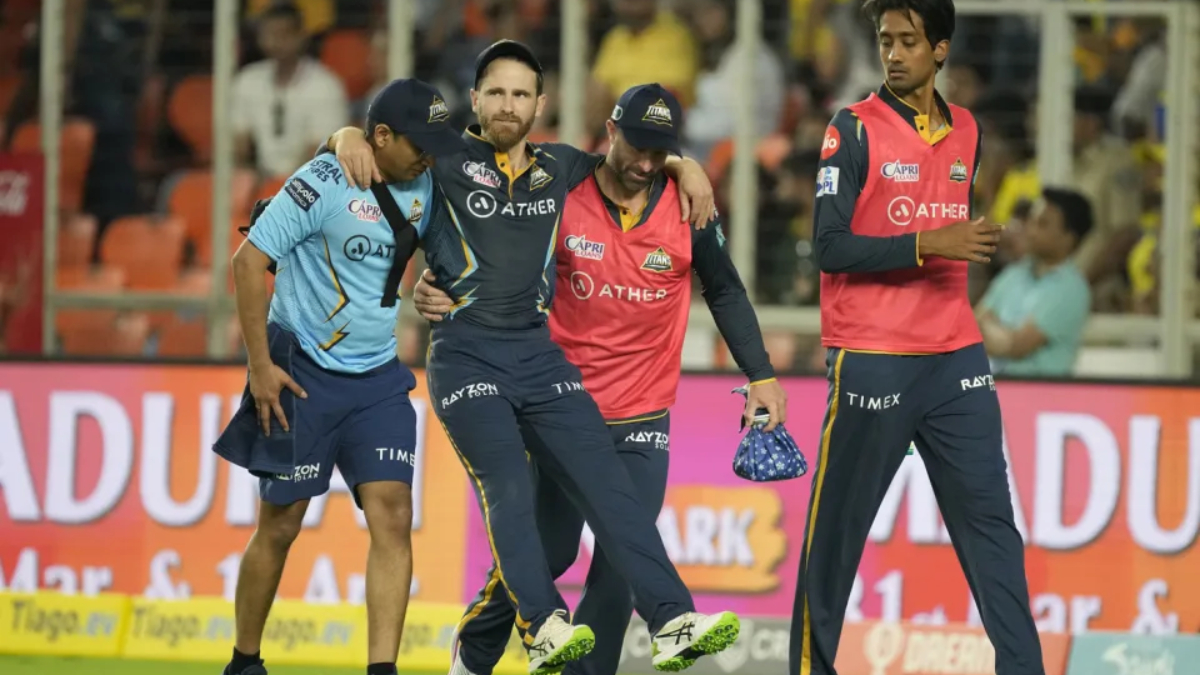 GT vs CSK: Injury concerns rise for GT as Kane Williamson replaced by ...