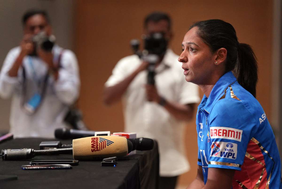 Wpl Mumbai Indians Vs Gujarat Giants Mi Skipper Harmanpreet Kaur