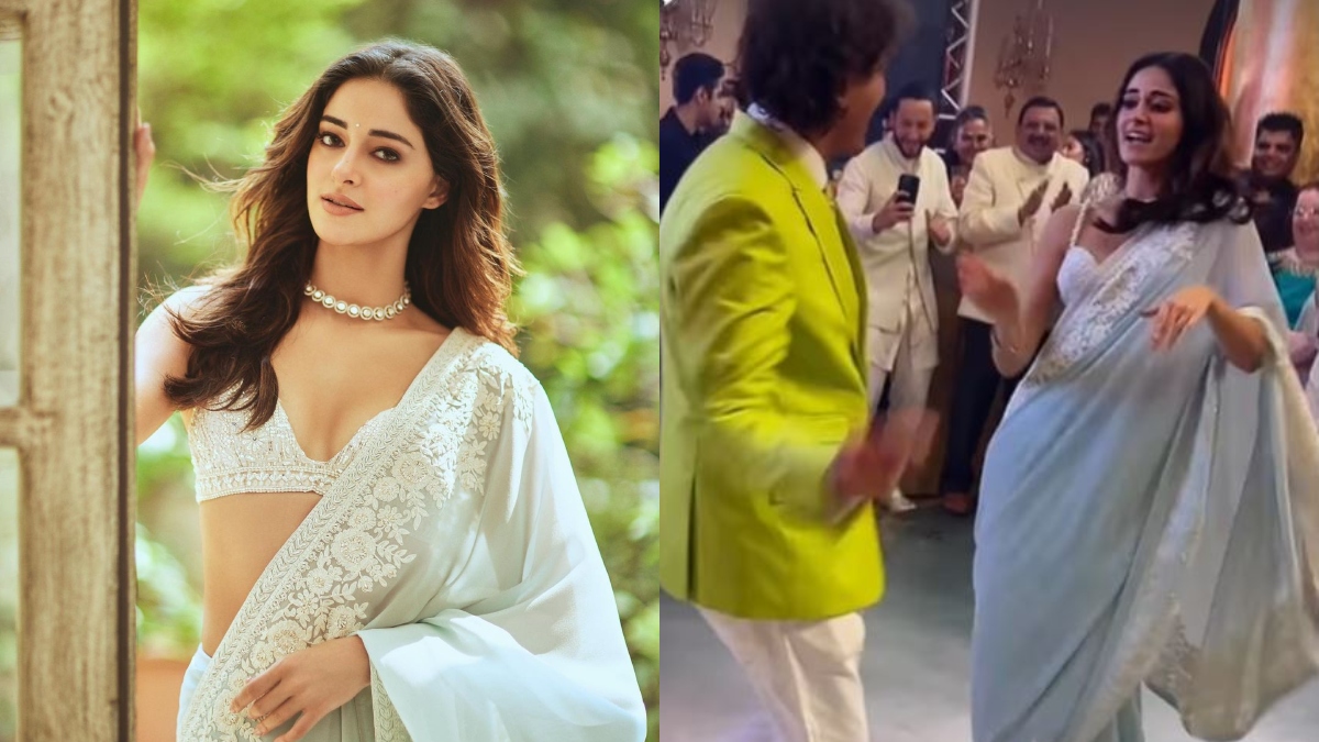 Ananya Panday grooves to 'Saat Samundar Paar' with dad Chunky at Alanna Panday's wedding | VIDEO