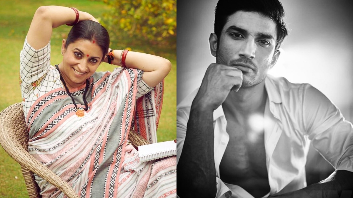 Did Smriti Irani foresee Sushant Singh Rajput's fate? 'Please don't kill yourself' former actress urged him