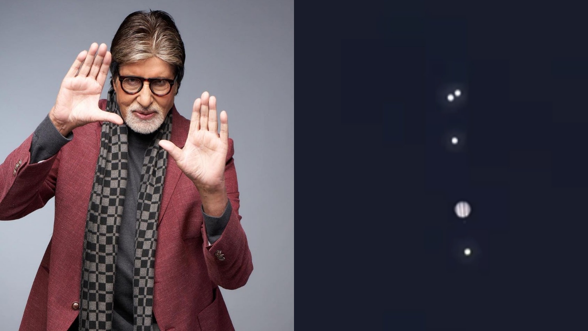 Amitabh Bachchan membagikan video indah dari 5 planet dalam garis lurus;  internet kagum