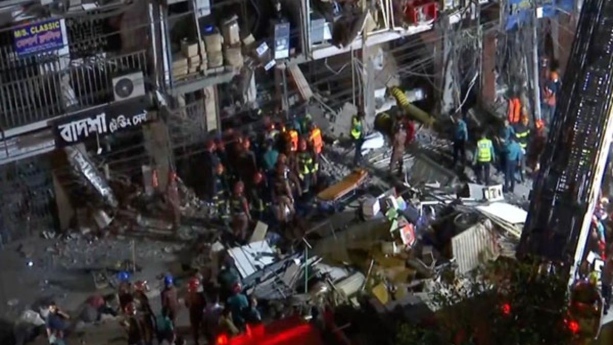 Bangladesh: Explosion rocks seven-storey building in Dhaka; 16 killed, over 100 injured