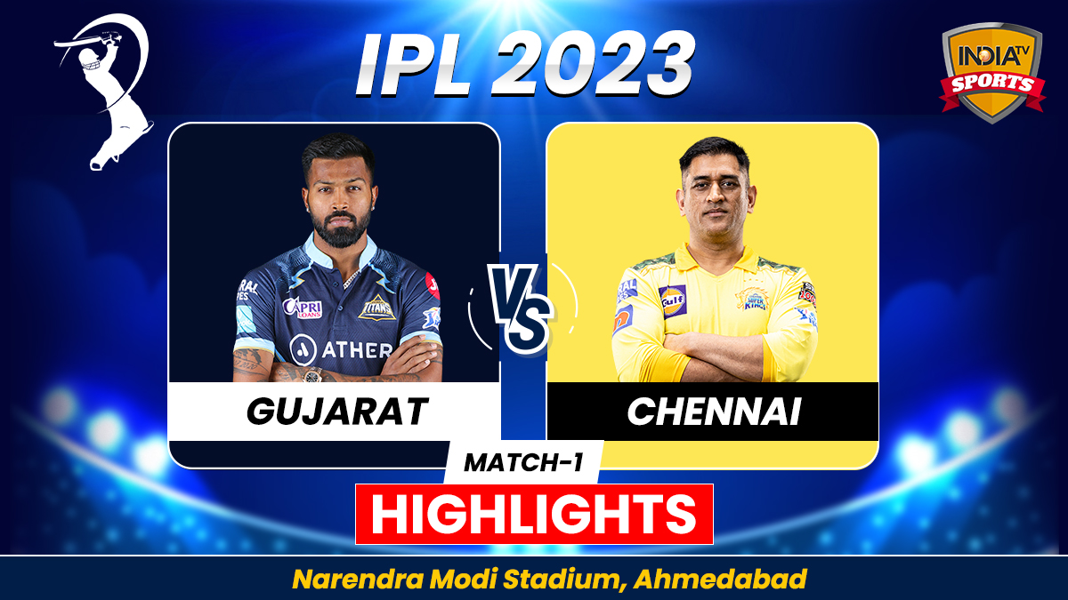 GT vs CSK, IPL 2023 Highlights Gujarat Titans win by 5 wickets Cricket News