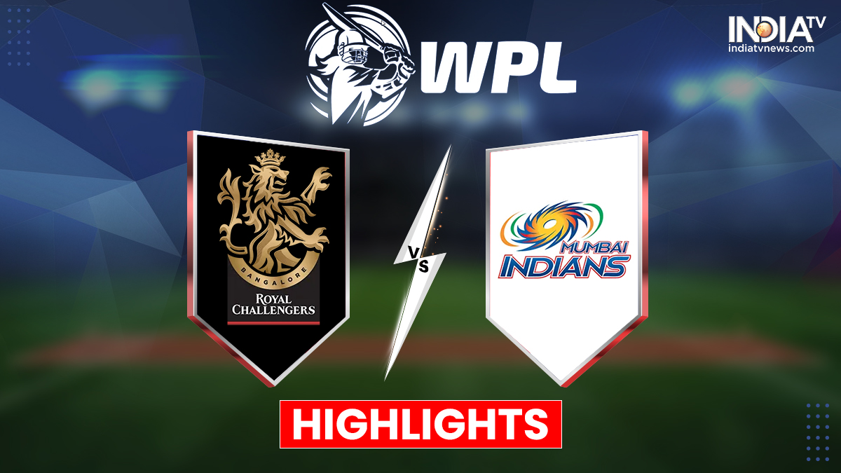 RCBW Vs MIW WPL 2023 Highlights: MI Climb To Top Of Points Table With 4 ...