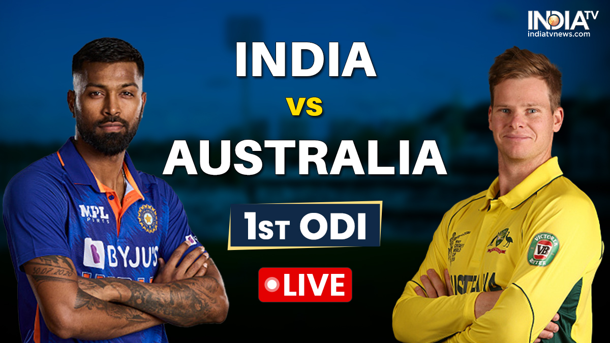 IND vs AUS 1st ODI, Highlights India win by 5 wickets Cricket News
