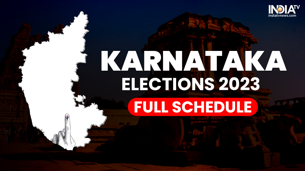 Pemilihan Karnataka 2023: Pemungutan suara pada 10 Mei, hasil pada 13 Mei l Jadwal Lengkap