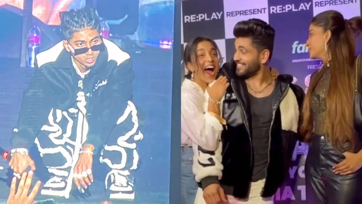MC Stan goes shirtless at Mumbai concert; BB16's Shiv Thakare, Nimrit and  others attend, INSIDE videos