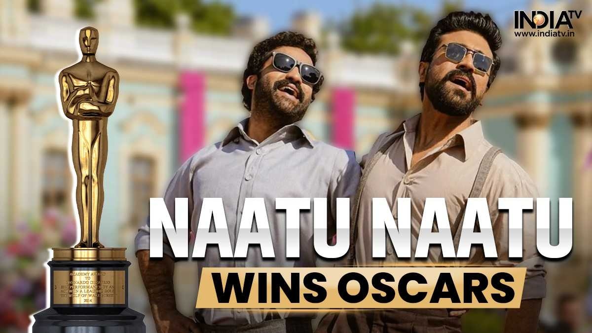 Oscars 2023 RRR's 'Naatu Naatu' creates history, wins the coveted