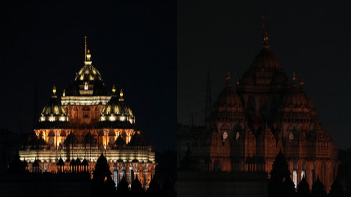 Earth Hour: Lights at India Gate, Akshardham, Howrah Bridge and CST switched off for an hour I WATCH