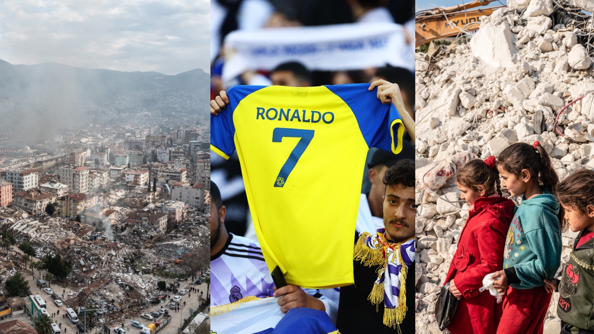 Ronaldo jersey auctioned off by Turkish player Demiral to support  earthquake victims