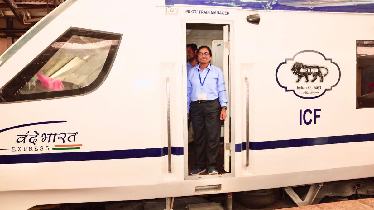 Temui Surekha Yadav, pilot lokomotif wanita pertama kereta Vande Bharat Express |  Pembaruan Terbaru