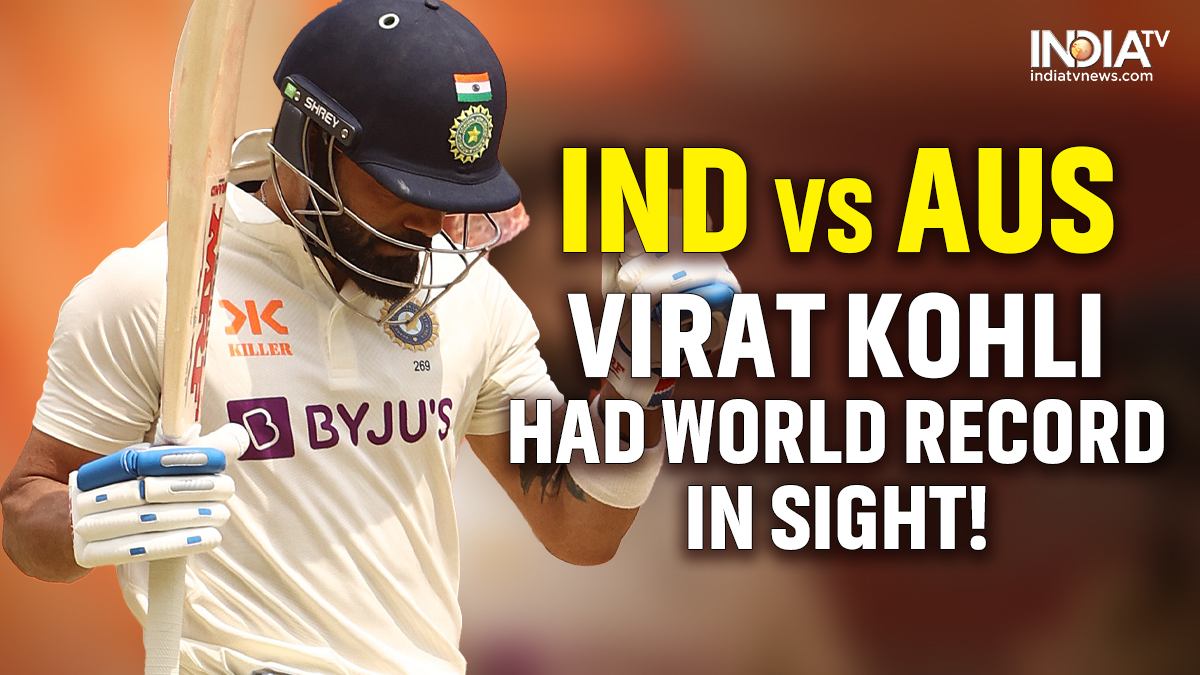 IND Vs AUS 4th Test: Virat Kohli Misses World Record By Whisker As ...