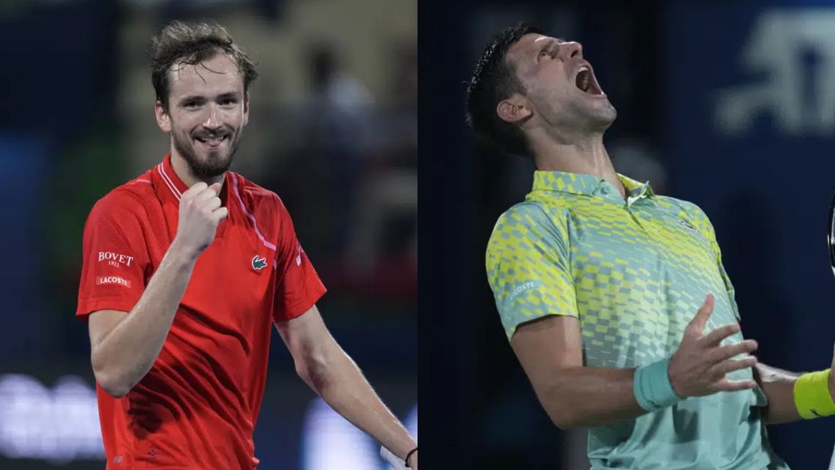 Daniil Medvedev ends Novak Djokovic's unbeaten run in Dubai, sets Andrey  Rublev clash in final – ThePrint – ANIFeed