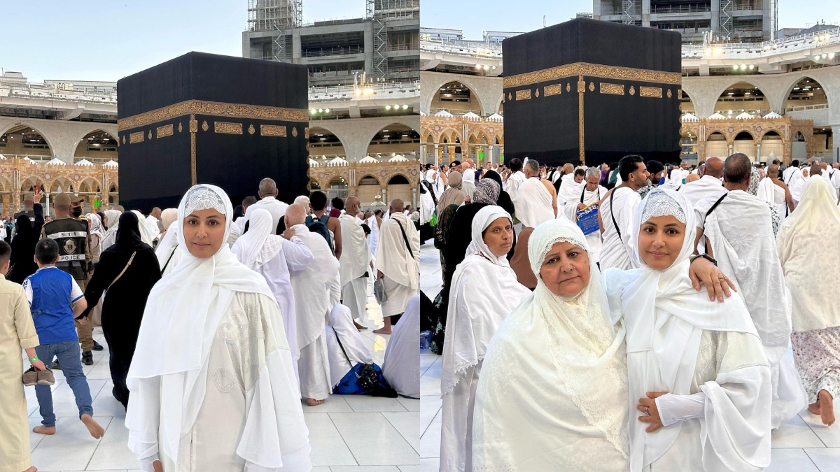 Ramadan 2023: Hina Khan performs her first Umrah in Mecca: ‘May Allah accept our ibadat’