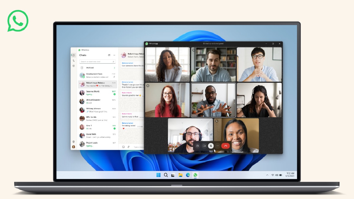 WhatsApp updated desktop app with improved connectivity and video chat experience