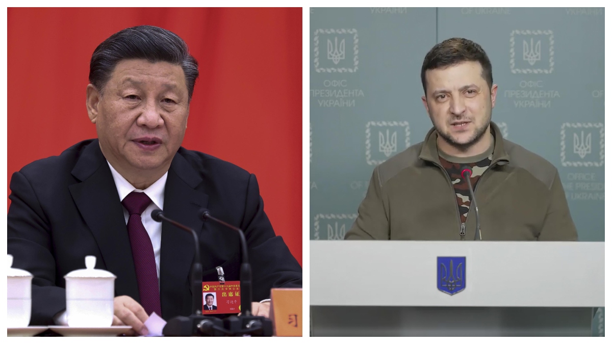 Chinese President Jinping dials embattled Zelenskyy; appeals for negotiations between Russia and Ukraine