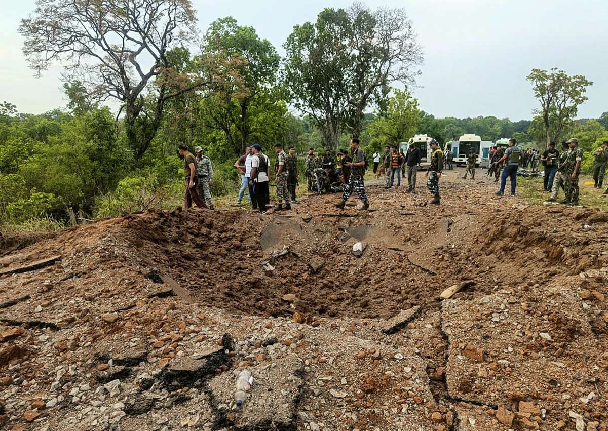 Dantewada Naxal attack: IED was planted 2 months ago by Maoists for blast, says Chhattisgarh Police