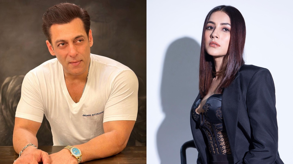 Salman Khan & Shehnaaz Gill pose for an adorable selfie, Bigg Boss 13 star shows it to paparazzi