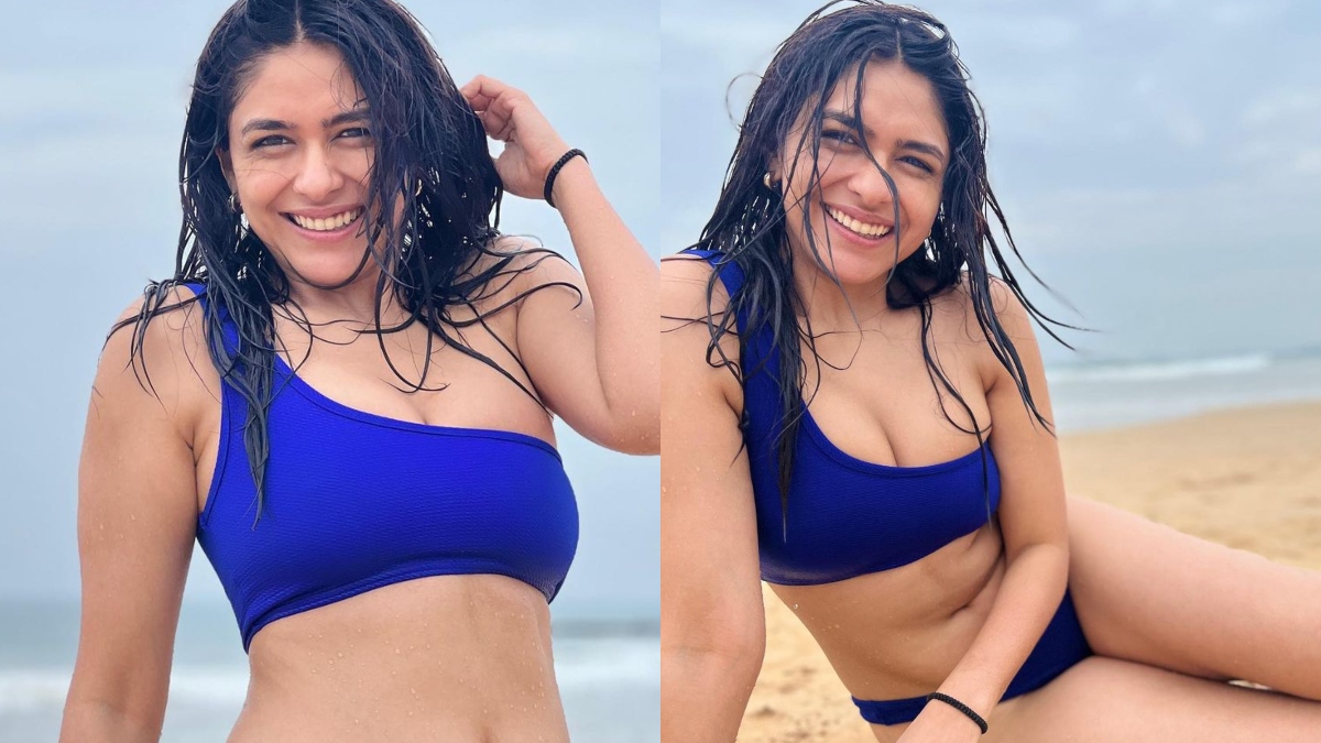 Sexy Priyanka Thakur - Mrunal Thakur shares hot bikini photos; netizens mock her, saying 'mene to  sita ko follow kiya tha' | Celebrities News â€“ India TV