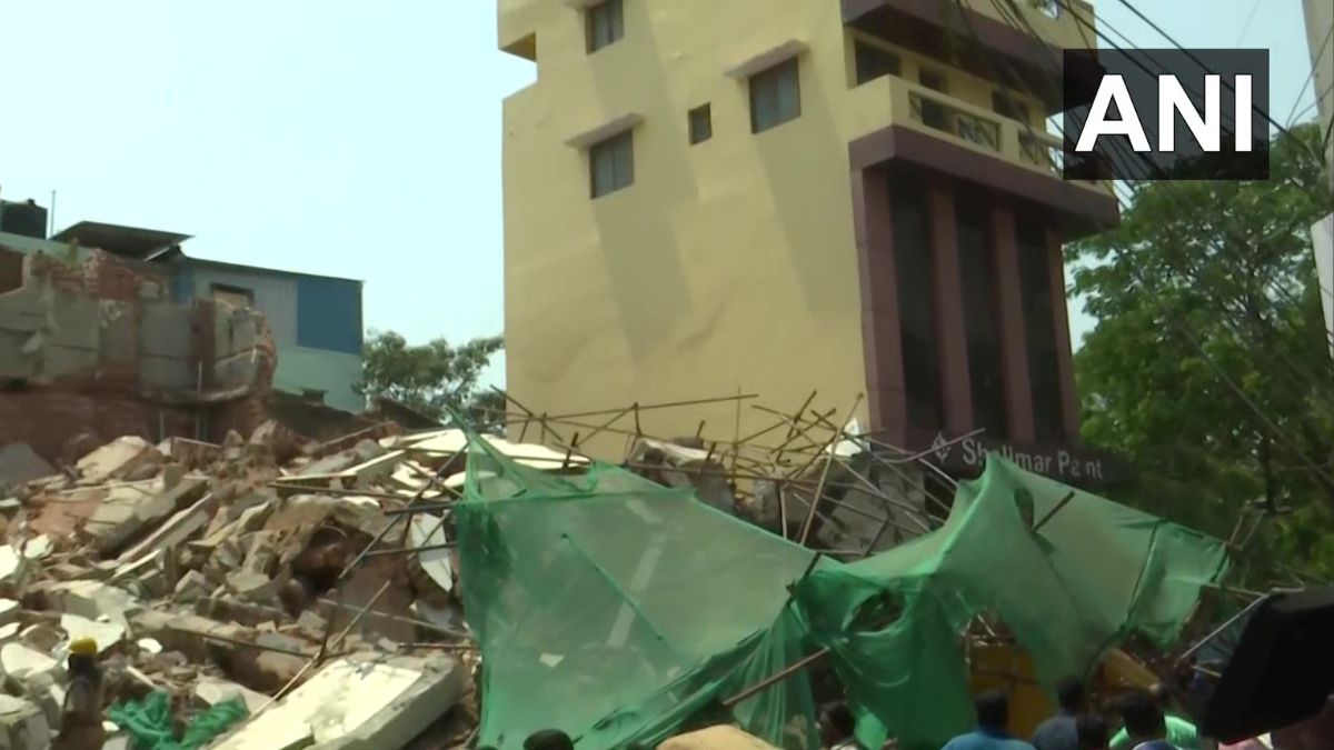 Tamil Nadu: Building under renovation collapses in Chennai, many feared trapped