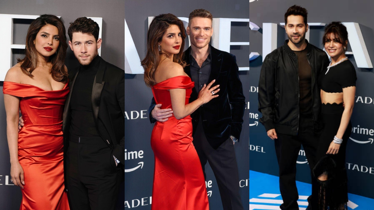 Citadel Global Premiere: Priyanka Chopra-Nick Jonas redefine hotness; Varun Dhawan-Samantha attend