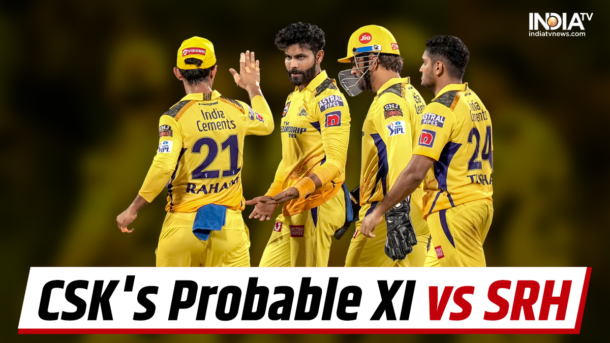 CSK's Probable Playing XI Today For Game Against SRH; MS Dhoni, Ben ...