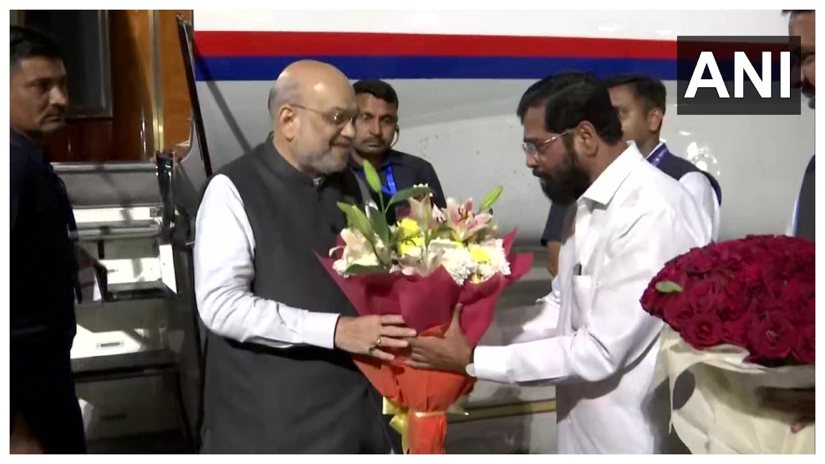 BMC Polls: Maharashtra: Home Minister Amit Shah Arrives In Mumbai To ...