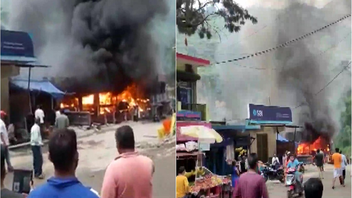 Uttarakhand: Massive fire sweeps through market in Chamoli, properties worth lakhs gutted