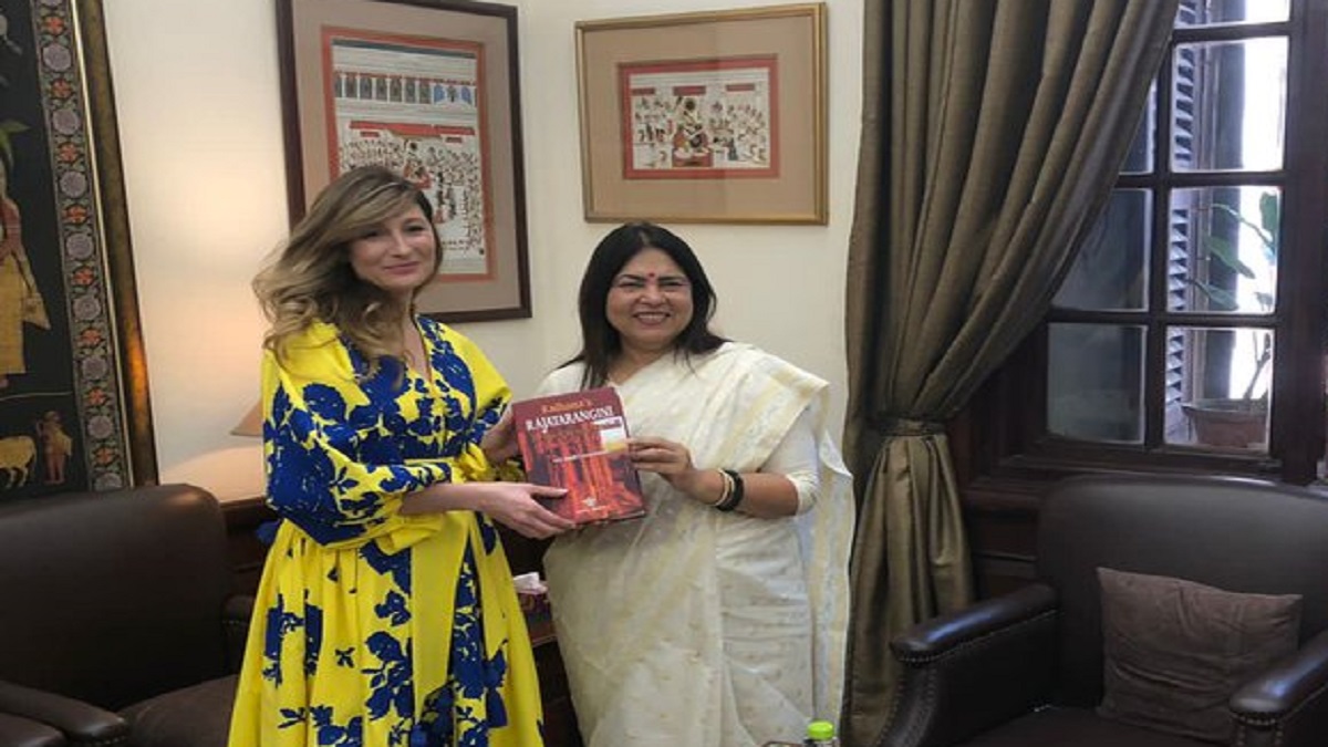 Ukrainian Minister Dzhaparova meets Lekhi in Delhi; seeks India's support in fight against Putin