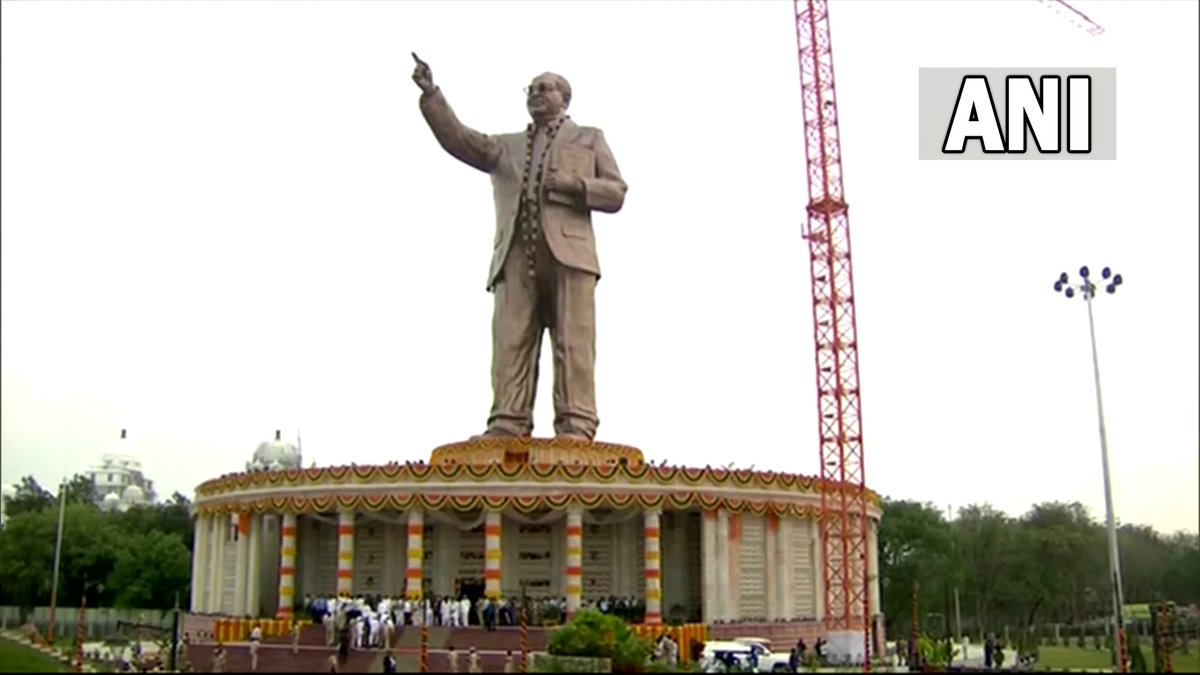 India's Tallest Statue: Telangana CM KCR Unveils 125 Ft-tall Statue Of ...