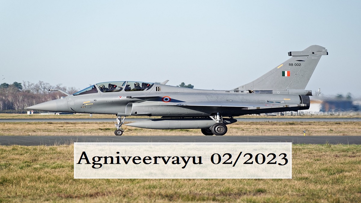 Indian Air Force Recruitment 2023: Agniveervayu 02/2023 Batch ...