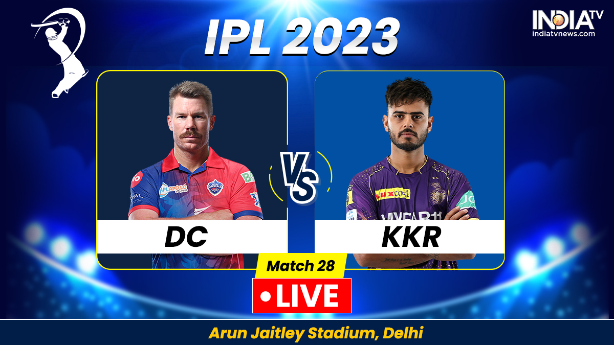 Dc Vs Kkr Ipl 2023 Live Cricket Score Delhi Batters Aim To End The Match Soon Tittlepress