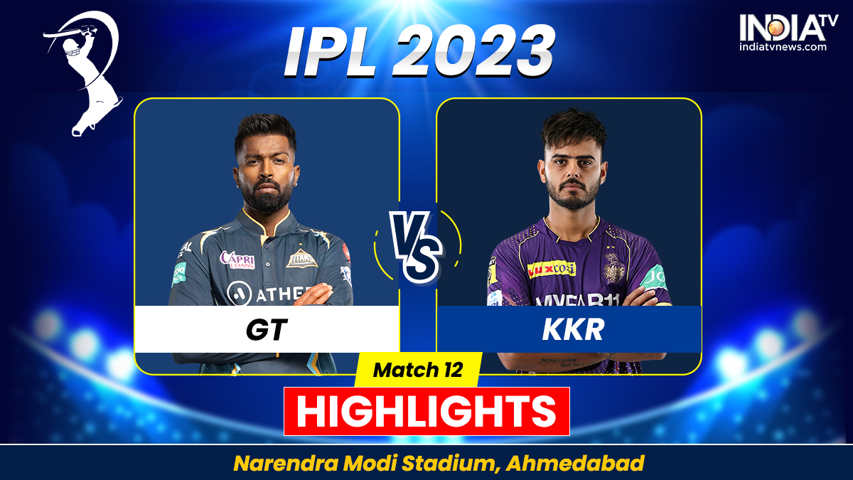 GT vs KKR IPL 2025 Highlights Rinku Singh powers Kolkata to dream win