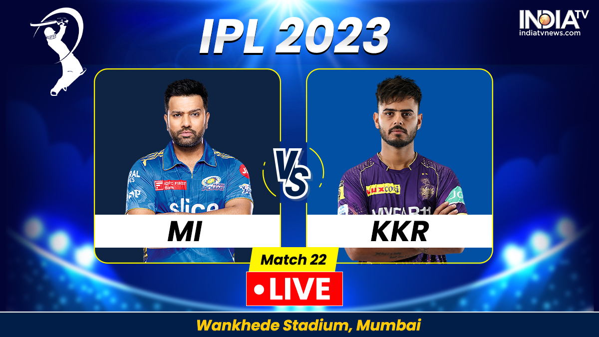MI vs KKR, IPL 2023 Highlights Mumbai defeat Kolkata by 5 wickets