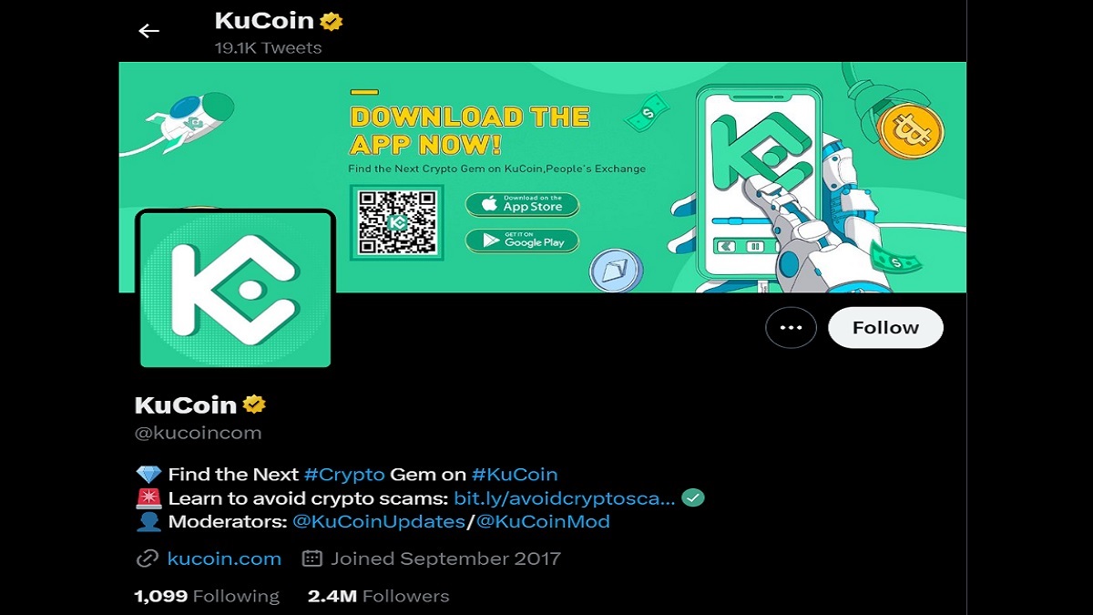 kucoin twitter elastos