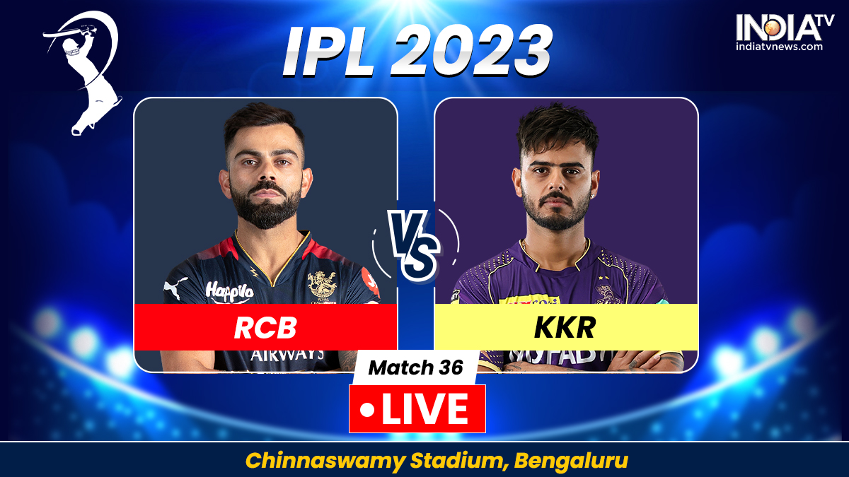 RCB Vs KKR IPL 2023 Highlights: KKR Beat RCB By 21 Runs – India TV