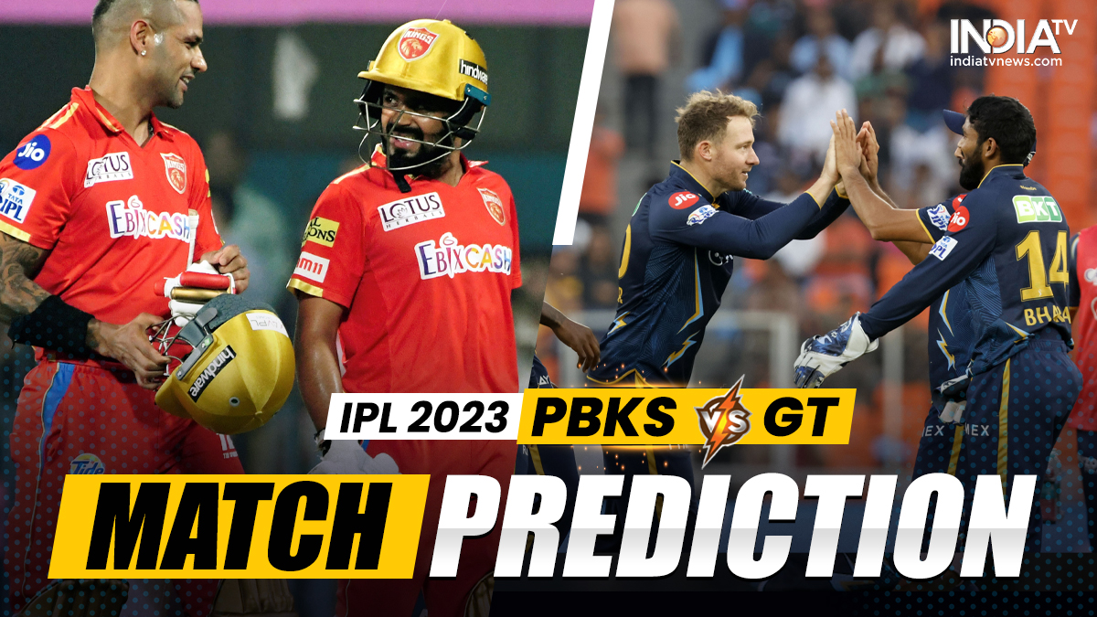 IPL 2023: PBKS Vs GT, Today Match Prediction - Who Will Win Match 18 ...