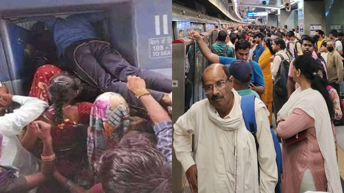 Delay in services on Delhi Metro’s yellow line and huge crowd waiting at stations invite memes. See