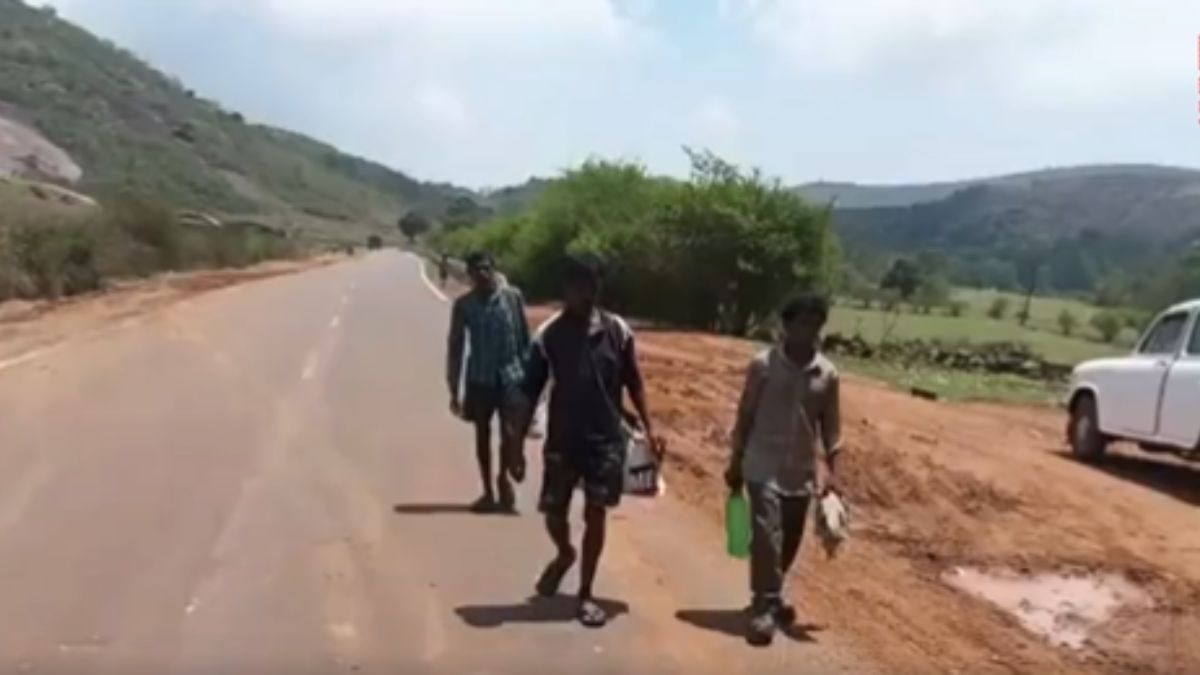 Odisha: Migrant workers, denied food and salary, walk 1000 kms in a month to reach Kalahandi