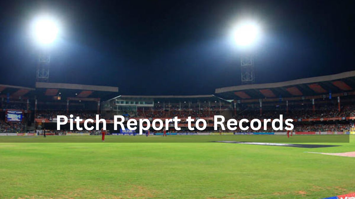 Rr Vs Csk Pitch Report To Records Heres Everything To Know About