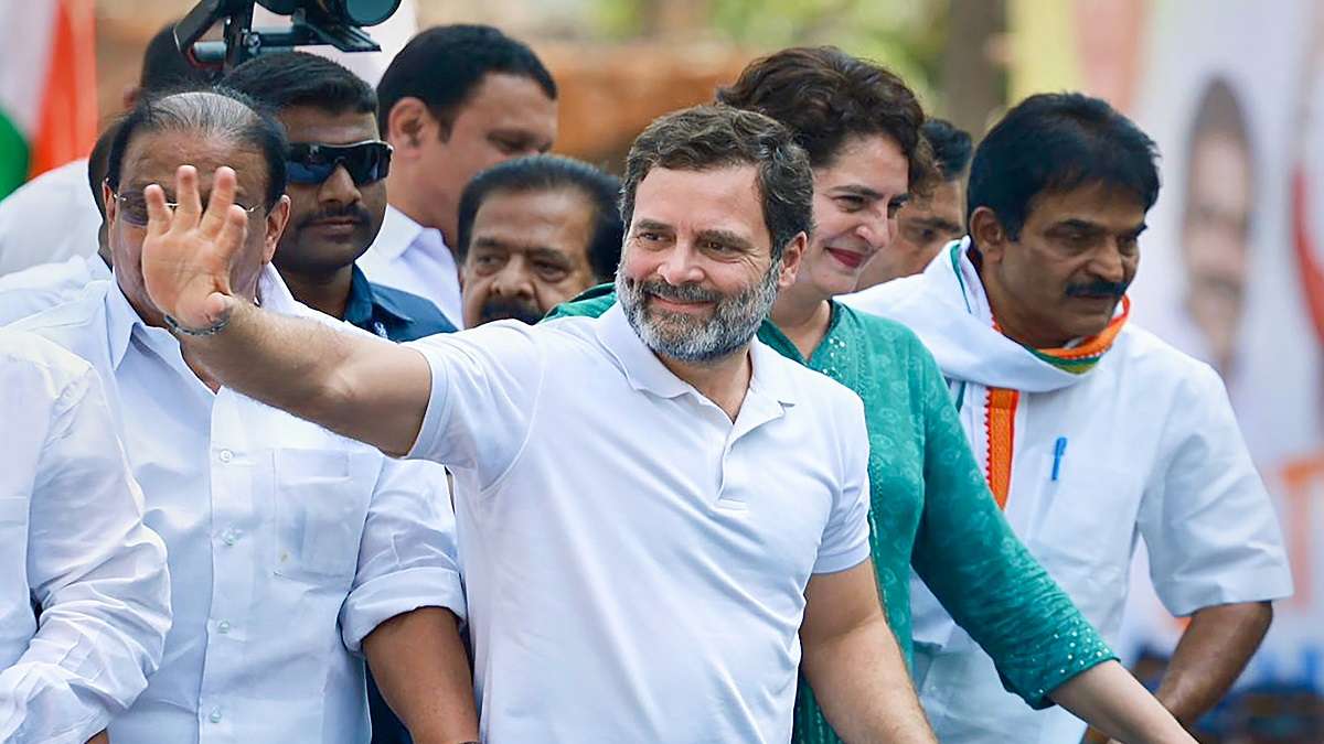 Karnataka Rahul Gandhi Appeals People To Ensure Congress Victory In 150 Seats As Bjp Will Try