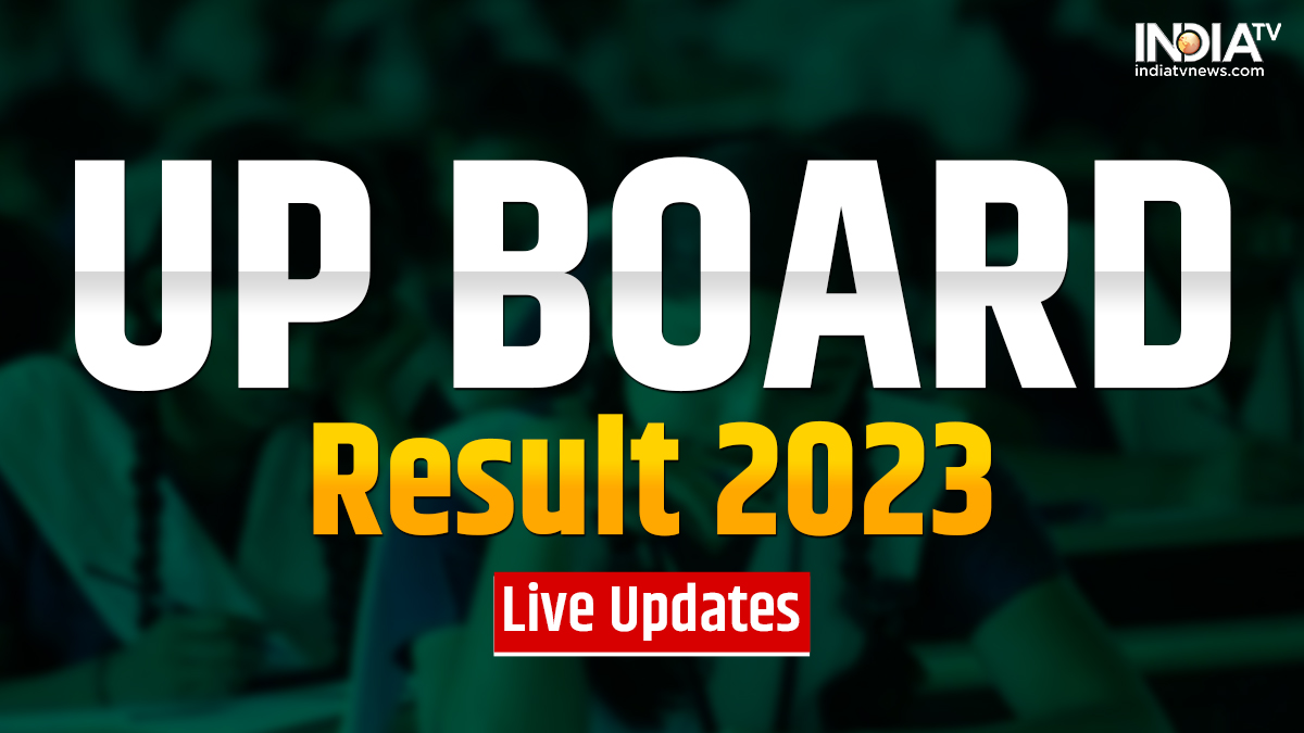 UP Board Result 2023 Live Updates UPMSP Highschool result OUT; Direct